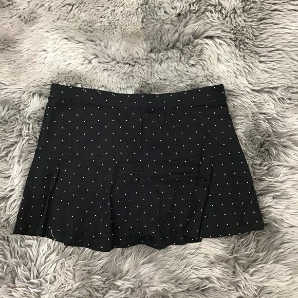 CRB Girl's Skort | Black | Silver | Dots | XL - Picture 1 of 3